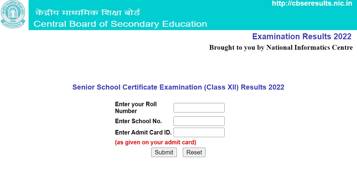 Result Out: CBSE Class 12th Result 2022 Declared, 92.71% Passed @cbseresults.nic.in - Engineers Corner